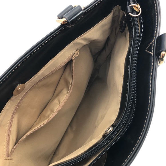 Giani Bernini Handbag Satchel - Black - Picture 3 of 7